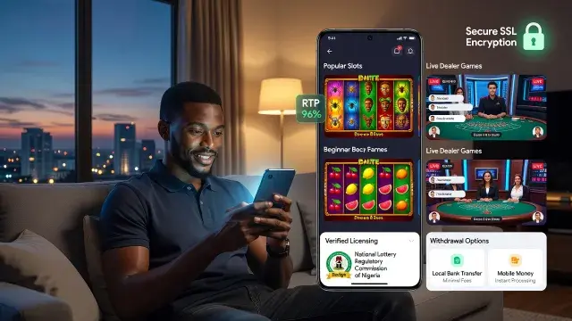 Online Casino Gaming for Beginners in Nigeria: Mobile Platforms, Popular Slots, Live Games, Safety, Legality, Withdrawals and Customer Support